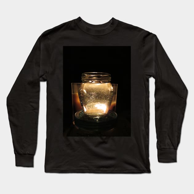 Chiaroscuro with Candle and Water Long Sleeve T-Shirt by Herz40